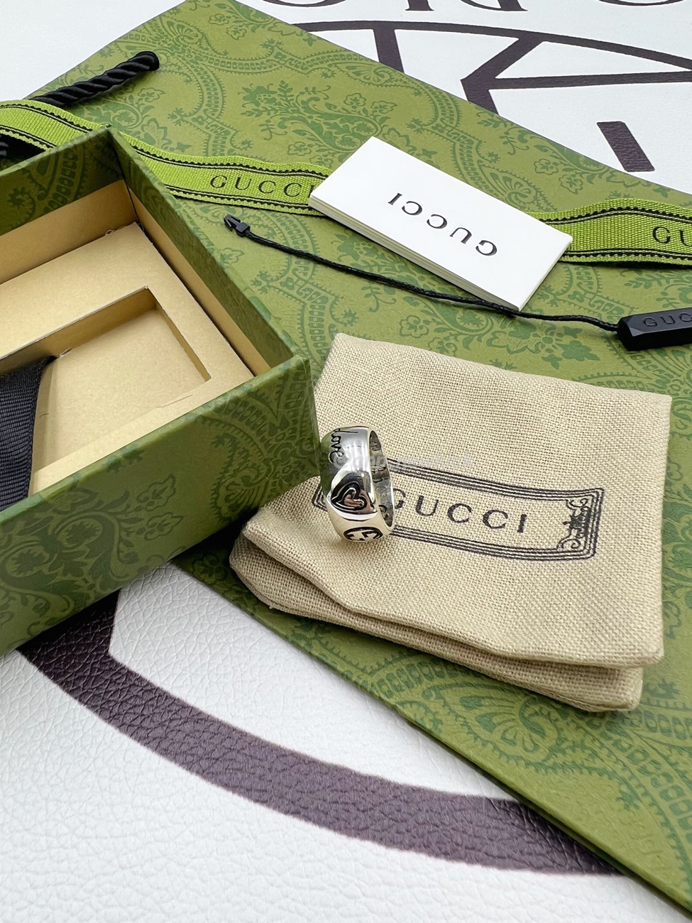 Gucci Blind Fir Love Silver Silvery (2) - www.newkick.vip